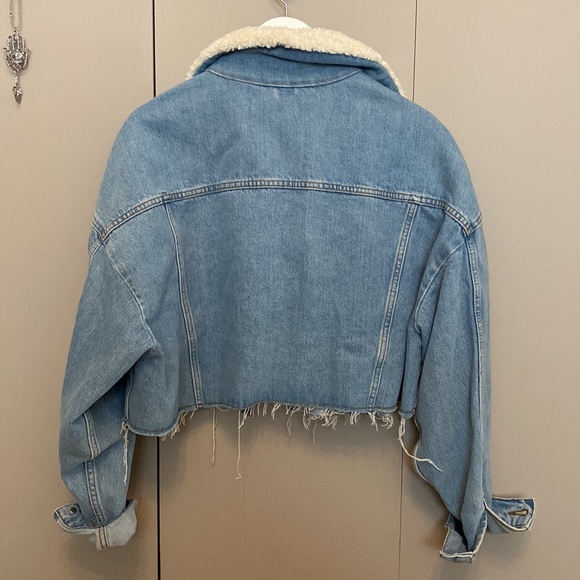 Topshop crop jean jacket - Picture 2 of 2